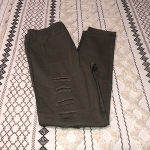 Olive Umgee leggings size Large